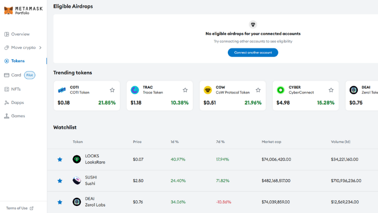 MetaMask, official platform