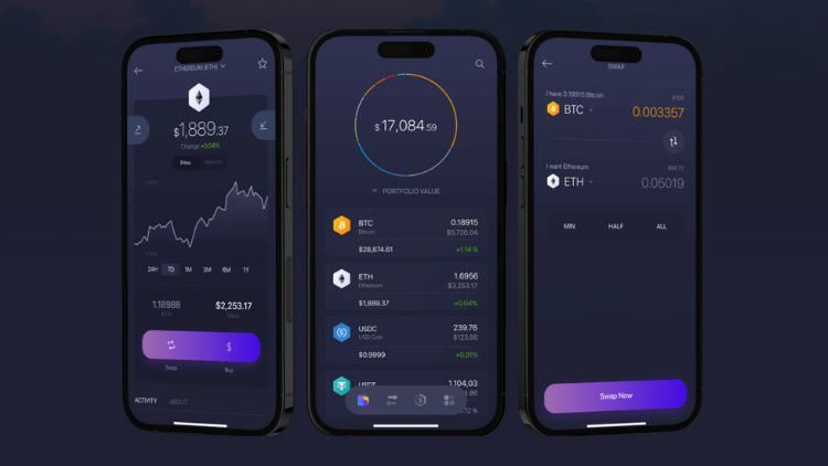 Exodus Crypto Currencies Wallet